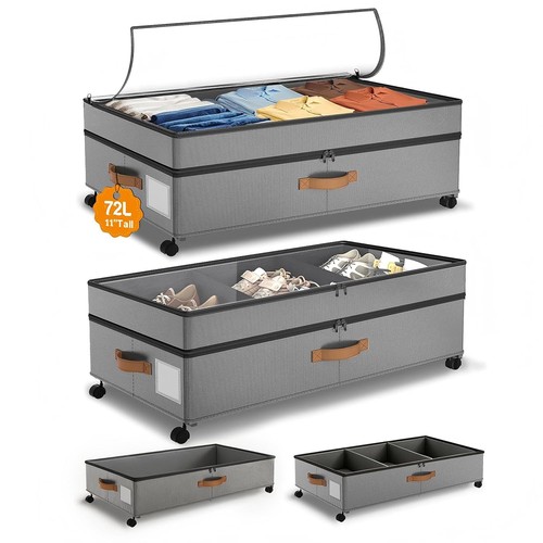 Under bed storage - bed, with