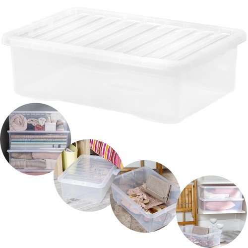 32l plastic storage box - plastic,