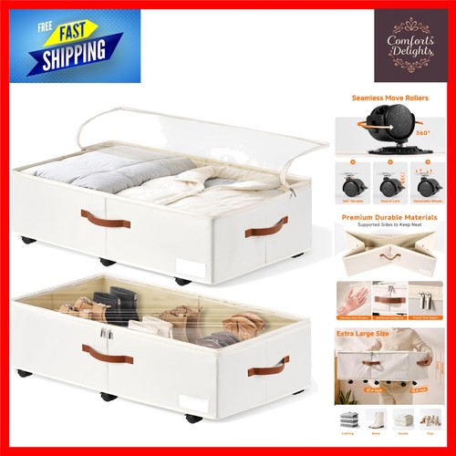 Spacious 60l under bed storage - spacious,