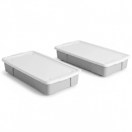 47l grey underbed storage - grey,