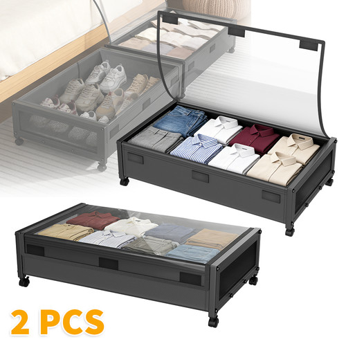Underbed storage box on - 2x,