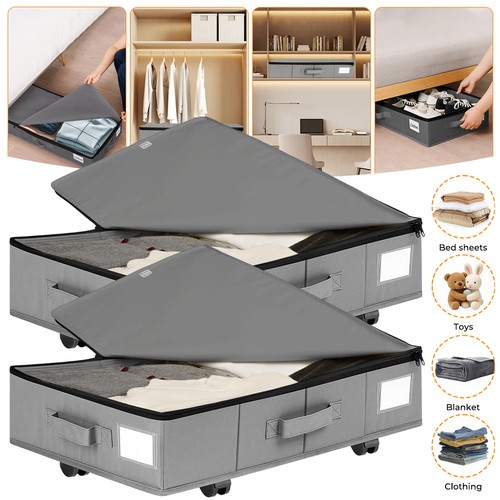 Storage box under bed - bed,