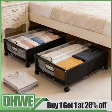 2PCS Large Underbed Storage