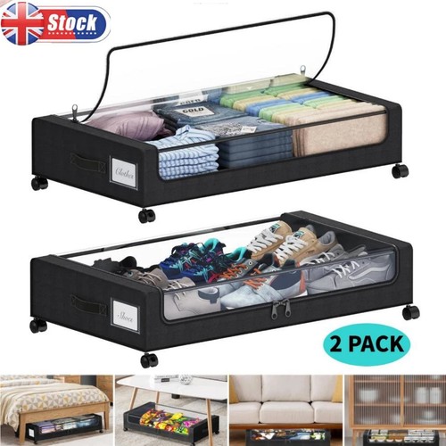 Pack under bed storage - under, with