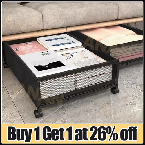 Large underbed storage box - 2×,