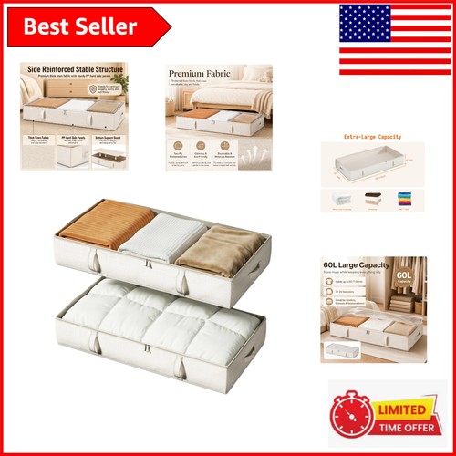Stylish 60l underbed storage - stylish,