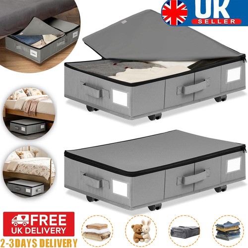 Under bed storage wheels - storage, on