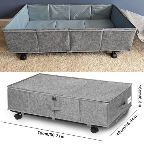 Underbed storage box - storage, wheels