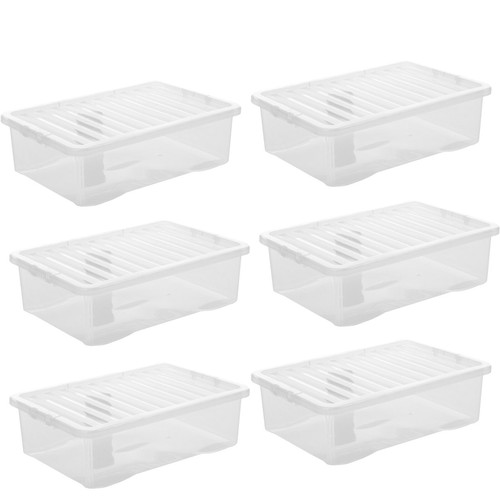 L plastic underbed - 6, x