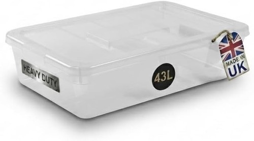 43l clear underbed - 43l, storage