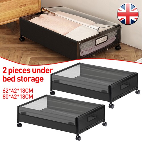 Underbed storage box on - 2x,