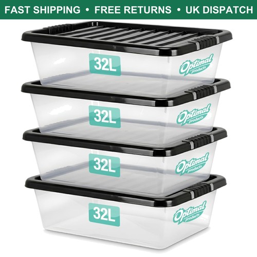 32l clear underbed storage - x,