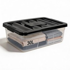 30L Clear Underbed Storage Box