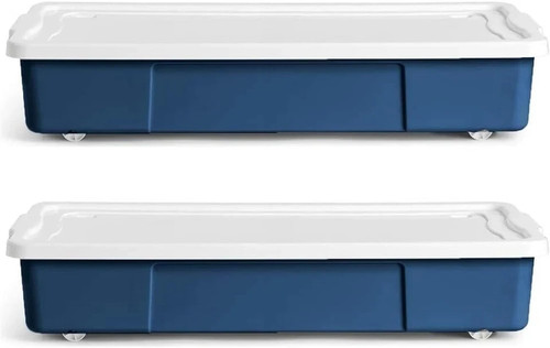 Underbed plastic storage box - storage,