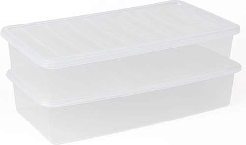 Clear under bed storage - under,
