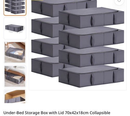 Pack under bed - 2, under-bed
