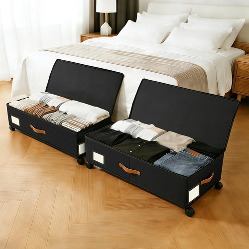 Large under bed storage - bed,